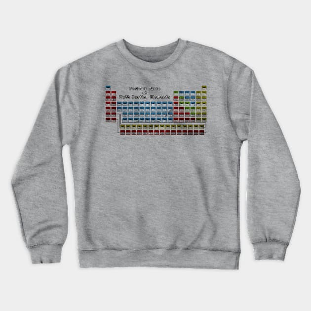 Myth Busting Elements Crewneck Sweatshirt by ImNotThere